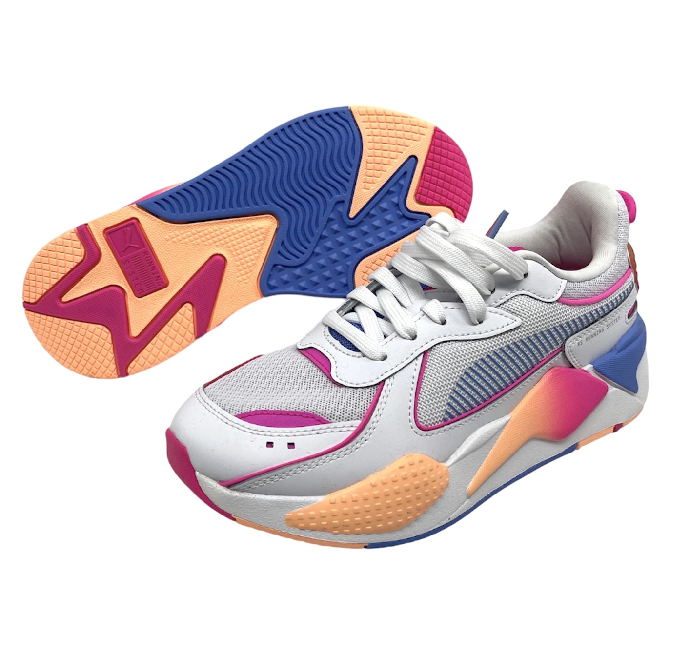 Tenis Puma RS-X Running System para Mujer color Blanco - Gissa